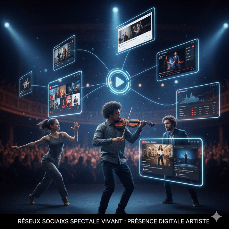 réseaux sociaux spectacle vivant